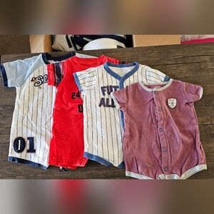 Carters 3m Boys shorts onesies